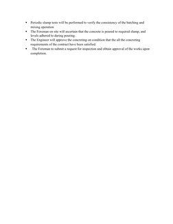 Chamber Construction Method Statement | PDF