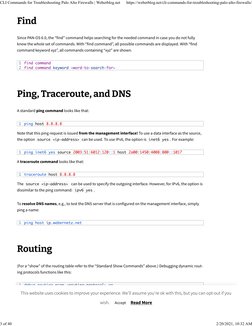 Palo Alto CLI Troubleshooting Commands | PDF | Command Line Interface ...