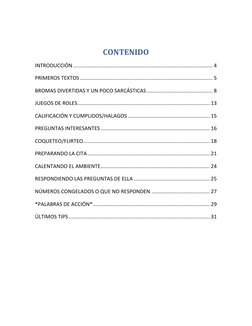 CONTENIDO 
INTRODUCCIÓN ................................................................................................ 4