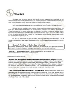 Module 1 Grade 8 Science q1 Wk1 | PDF | Force | Mass