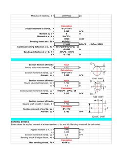 Shaft Design | PDF | Bending | Strength Of Materials