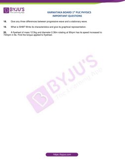 1st PUC Physics Important Questions PDF | PDF | Science & Mathematics