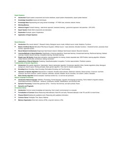 Expert Systems

Introduction Expert system components and human interfaces, expert system characteristics, expert system fea