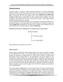 Financial Markets' Role in Bangladesh's Growth | PDF | Money Market ...