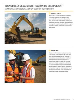 5
EXCAVADORA HIDRÁULICA 320 GC
ELIMINA LAS CONJETURAS EN LA GESTIÓN DE SU EQUIPO
PRODUCT LINK™ 
Product Link™ recopila datos
