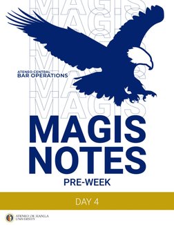 Magis Notes Pre-Week Day 4 | PDF | Appeal | Writ