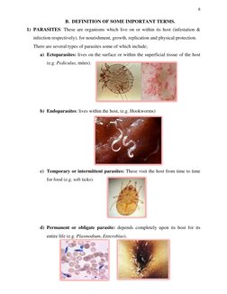 Parasite Def General Parasitology Overview | PDF | Parasitism | Causes Of Death