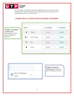 no se vinculaba con algunas de nuestras computadoras y eso nos causó un gran 
problema. Ésta versión completaba su descarga,
