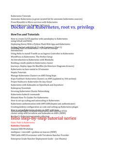 Kubernetes Learning Resources Guide | PDF | Software Engineering ...
