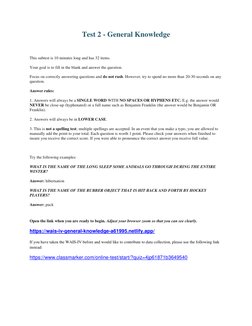 Comprehensive Adult Intelligence Test | PDF | Wechsler Adult ...
