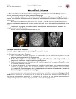 PDI1E8 
Procesamiento Digital de Imágenes 
Ing. Ismael F. Guerrero Villalpando 
 
LP - 2019 
Obtención de imágenes 
 
La obte