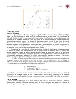 PDI1E8 
Procesamiento Digital de Imágenes 
Ing. Ismael F. Guerrero Villalpando 
 
LP - 2019 
 
 
Fuentes de Energía 
Sensació