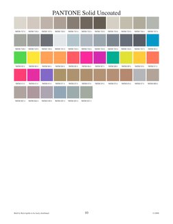PANTONE Solid Uncoated Color Guide | PDF | Multidimensional Signal