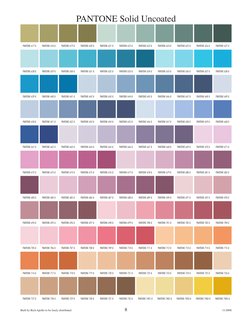 PANTONE Solid Uncoated Color Guide | PDF | Multidimensional Signal