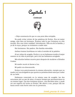Sotelo, gracias K. Cross 
Capítulo 1 
DARRAGH 
 
—Dejo constancia de que es una puta idea estúpida. 
No pude evitar reírme de