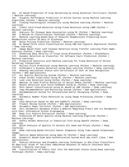 161
AI Based Prediction of Crop Harvesting by Using Essential Fertilizers (Python
/ Machine Learning)
162
Students Performanc