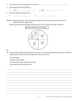 Grade 10 English Second Term Tests | PDF | Camel | Rainforest