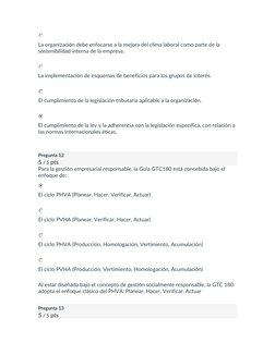 La organización debe enfocarse a la mejora del clima laboral como parte de la 
sostenibilidad interna de la empresa.