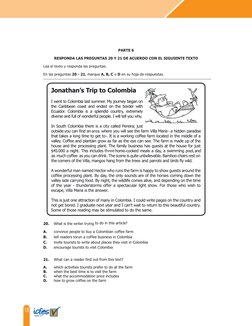 Prueba de Inglés ICFES 2025 | PDF