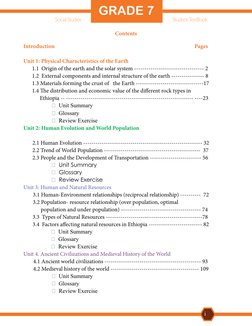 i
GRADE 7
Social Studies
Student TextBook
Contents