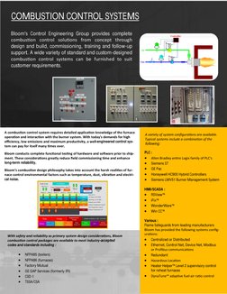 Bloom Engineering Overview Brochure | PDF | N Ox | Exhaust Gas