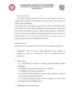 TECHNOLOGICAL UNIVERSITY OF THE PHILIPPINES  
Ayala Boulevard, corner San Marcelino St., Ermita, Manila, 1000  
College of Li
