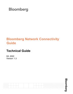 Bloomberg Network Connectivity Guide | PDF | Port (Computer Networking ...