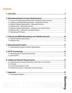 Bloomberg Network Connectivity Guide | PDF | Port (Computer Networking ...