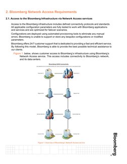 Bloomberg Network Connectivity Guide | PDF | Port (Computer Networking ...