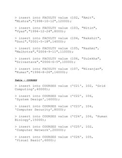 Class 12 MySQL Practical Record | PDF | Table (Database) | Computer ...