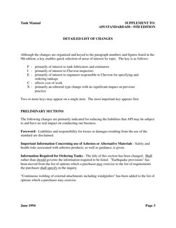 API Standard 650 9th Edition Changes | PDF | Welding | Construction