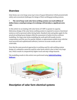 Earthing Design Guide for Solar Farms | PDF | Electrical Substation ...