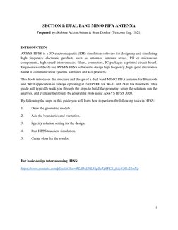 HFSS Design Guide | PDF | Antenna (Radio) | Waveguide