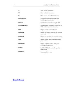 Amadeus Flight Code Reference Guide | PDF | Information Governance ...