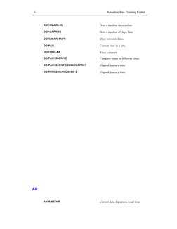 Amadeus Flight Code Reference Guide | PDF | Information Governance ...