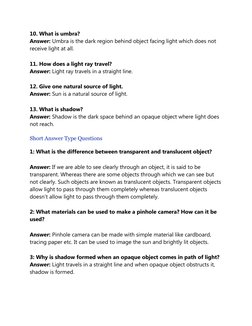 Understanding Shadows and Light | PDF | Shadow | Mirror