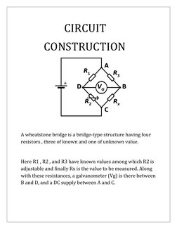 Class 12 Investigatory Project: Wheatstone Bridge | PDF | Electrical ...
