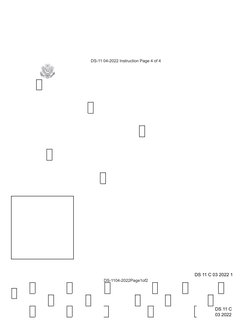 DS-11 04-2022 Instruction Page 4 of 4
DS 11 C 03 2022 1
DS-1104-2022Page1of2
DS 11 C
03 2022
