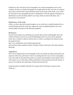 Monograph Writing Simplified Guide | PDF | Hypothesis | Books