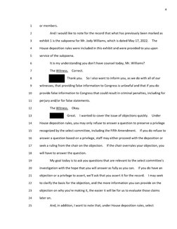 1 
or members. 
2 
And I would like to note for the record that what has previously been marked as 
3 
exhibit 1 is the subpo