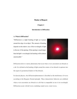 Investigatory Project on Light Diffraction | PDF | Diffraction ...