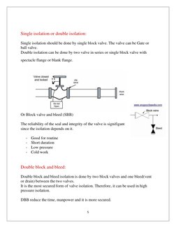 Mechanical Isolation Procedures in Industry | PDF | Valve | Pipe (Fluid ...