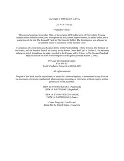 Copyright © 1998 Robert L. Peck
2 3 4 5 6 7 8 9 10
—Publisher’s Note—
This second printing, September 2022, of the original 1