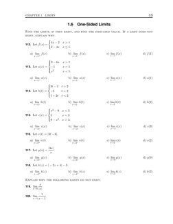 AP Calculus Limits Practice Problems | PDF | Function (Mathematics ...