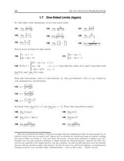 AP Calculus Limits Practice Problems | PDF | Function (Mathematics ...