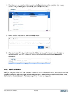 Dayforce Performance Review Example Dayforce Performance Review Guide | PDF | Computing | Communication