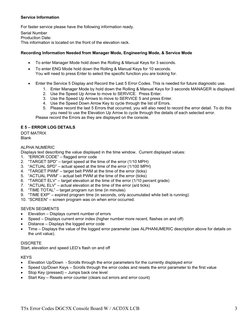 T5x Treadmill Error Codes Guide | PDF | Relay | Electric Motor