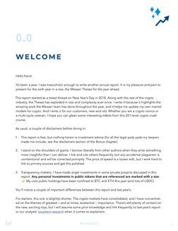 (https://messari.io/)2
#theses2023
0.0
WE LCO M E
Hello frens!
It’s been a year. I was masochistic enough to write another a