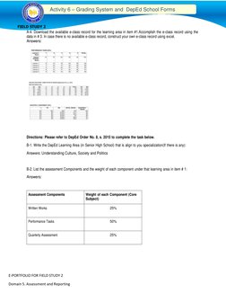 Grading System in DepEd Schools | PDF | Educational Assessment | Schools