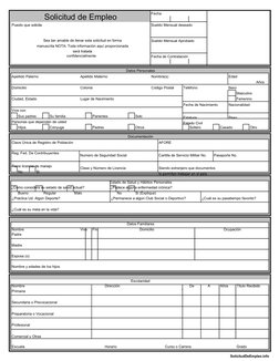 Escuela
Horario
Curso o Carrera
Grado
SolicitudDeEmpleo.info
Puesto que solicita Solicitud de Empleo
Fecha
Sueldo Mensual des